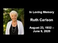 Ruth Carlson Funeral 26