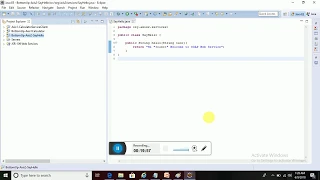 SOAP Web Services Lesson 20 Creating SOAP web service using Axis 2 Implementation JAX-WS API