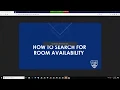 25Live Pro How to Search for Room Availability