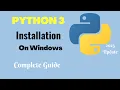How to install Python on Windows 2023 Update Complete Guide