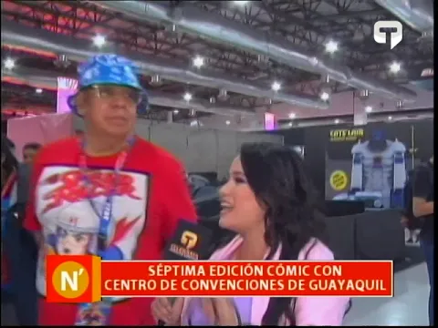Séptima edición Cómic Con centro de convenciones de Guayaquil