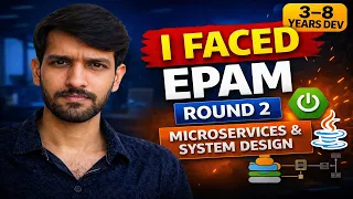 Round 2 EPAM Interview Questions for Experienced Java Developer Java Spring Boot 3 6 Years