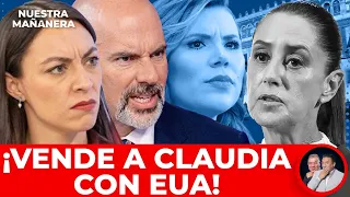 ¡TRAICIONA A PALACIO! Senadora de Morena es informante de EUA y entrega los secretos de Sheinbaum