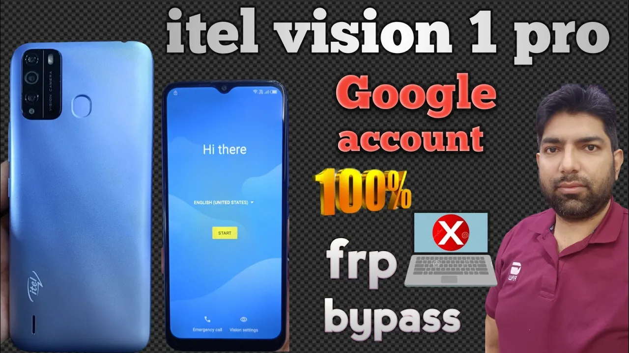 how to remove frp itel vision 1 pro | itel vision 1 Pro frp bypass