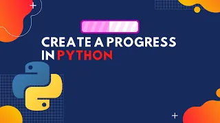 Create progress bar in python