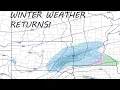 Our Next Snow System Plus Cooler Temps