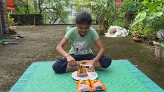 কৃতিকা FRITTS খাবারের প্যাকেট এর ভিতর থেকে কি কি নতুন Gift পেলো@Kritika Channel 