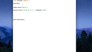How To Make Hello World In Tkinter Python 3 6