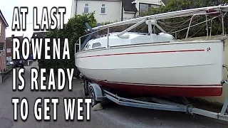 S2E04 Antifouling, boot topping and a polish. How we did it on our Red Fox, trailer sailer