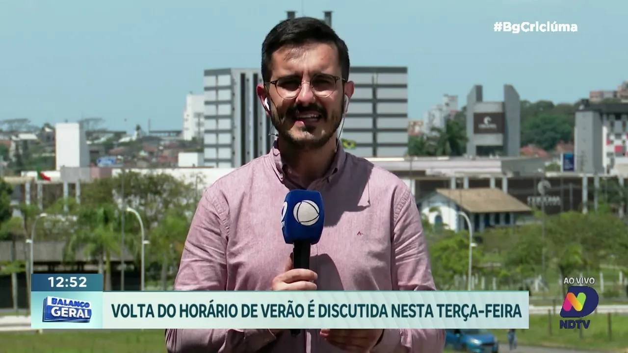 A decisão sobre o retorno do horário de verão no Brasil será tomada amanhã