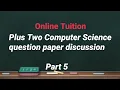 Part science question paper onclick event