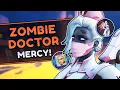 ZOMBIE DOCTOR SKIN NEW SETTINGS Everything NEW with Mercy In Season 7