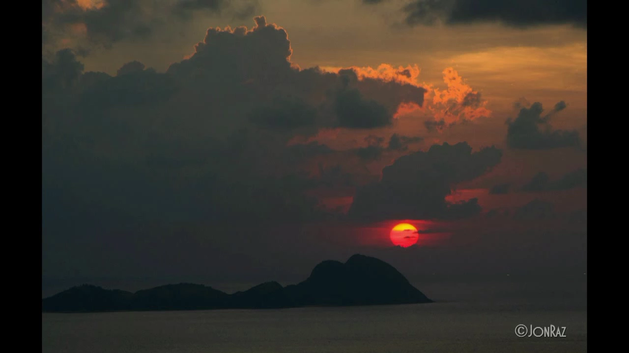 Sunset Pangulasian Island Resort View Deck