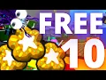 10 FREE STAR TREATS FREE Roblox Bee Swarm Simulator