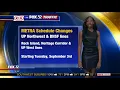 Metra Schedule Changes
