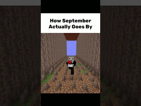 How September Actually Goes By