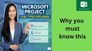 Understand how task types work to get the best out of Microsoft Project