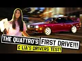 Download Lagu Lia Block's Audi Ur-Quattro Shakedown, Test Drive and Driver's License Test!