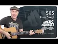 505 Easy Guitar Lesson Arctic Monkeys