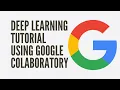 Get started with Google Colaboratory CNN in Tensorflow