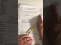 Completing a 1040 Form