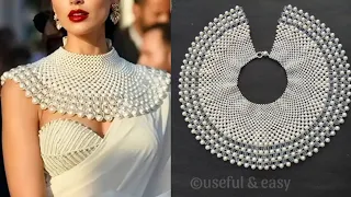 DIY Luxe: How To Make Pearl Cape At Home/ Useful & Easy