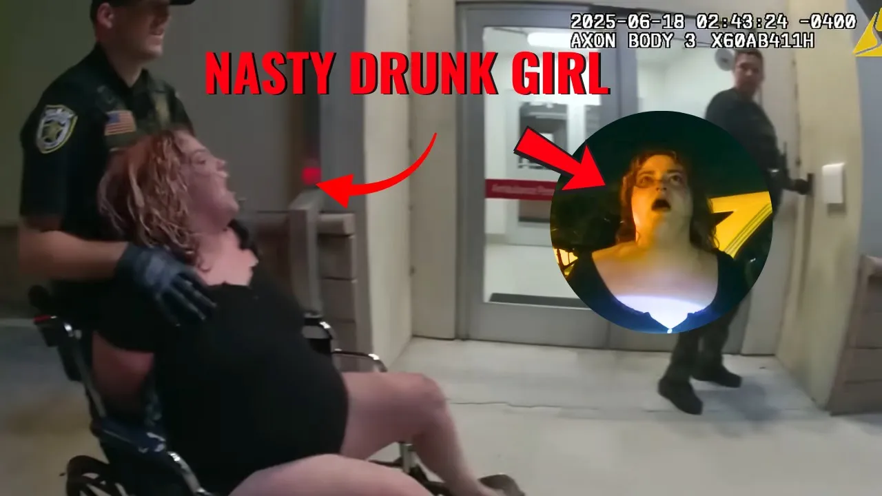 Unhinged Woman Goes Nuts After Learning She’s Being Arrested | nasty drunk girl ?