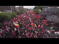 Hundreds of thousands take to streets in Iran to mourn former Supreme Leader Ayatollah Ali Khamenei