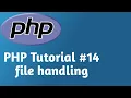 PHP Tutorial in Hindi PHP File Handling part 14 2020