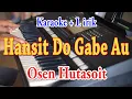 Download Lagu HANSIT DO GABE AU  [KARAOKE] OSEN HUTASOIT
