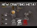 OSRS How I Discovered A New Crafting Meta 10 HP Ironman Episode