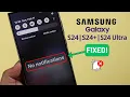 Lagu Galaxy S24 Ultra/Plus: Meldingen werken niet! [Oplossing]