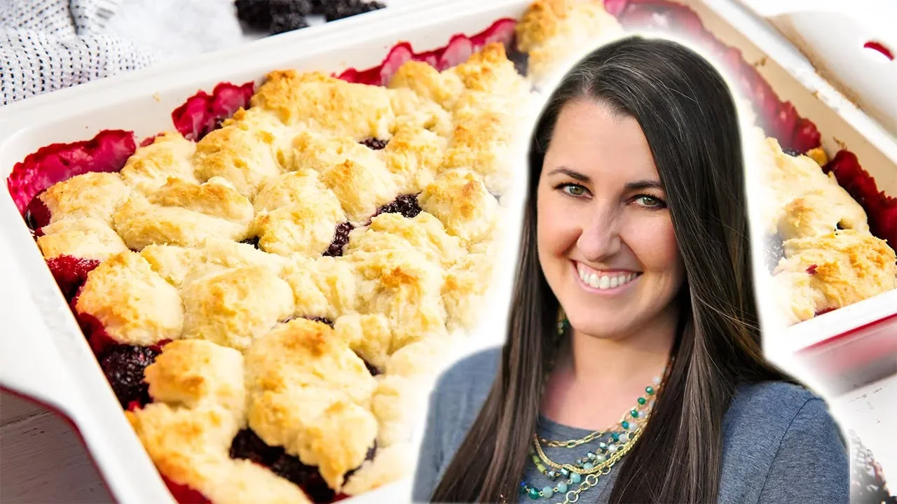 How to Make Old Fashioned Blackberry Cobbler   The Stay At Home Chef