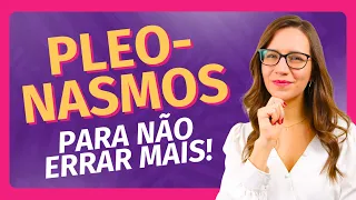 ❌ 7 PLEONASMOS para NÃO ERRAR MAIS! ❌ | Português com Letícia