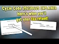 What s Cycle Code 20230605 on your Tax Transcript When To Expect A Tax Refund