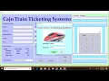 Train Ticketing System on Visual Studio 2012