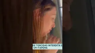 Tumulto em Itapema após briga entre torcidas organizadas #balançogeral #torcidas