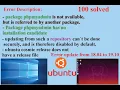 ubuntu error Package phpmyadmin has no installation candidate update error from 18 04 to 19 10