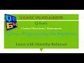 Q-Basic Programming For Beginners Control in Qbasic