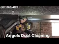 Deep air duct cleaning