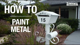 How To Paint Metal - Bunnings Warehouse