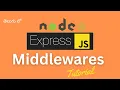 Middlewares in Express JS Telugu