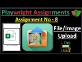 Playwright Assignment 8 Upload Automation Pradeep Nailwal