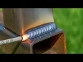 Learn to weld at home This is the Explanation of 2 Welding Techniques in 1 Position