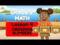 Ordering Numbers Least to Greatest Grade 2 Math Lesson 4 Number Sense for Kids