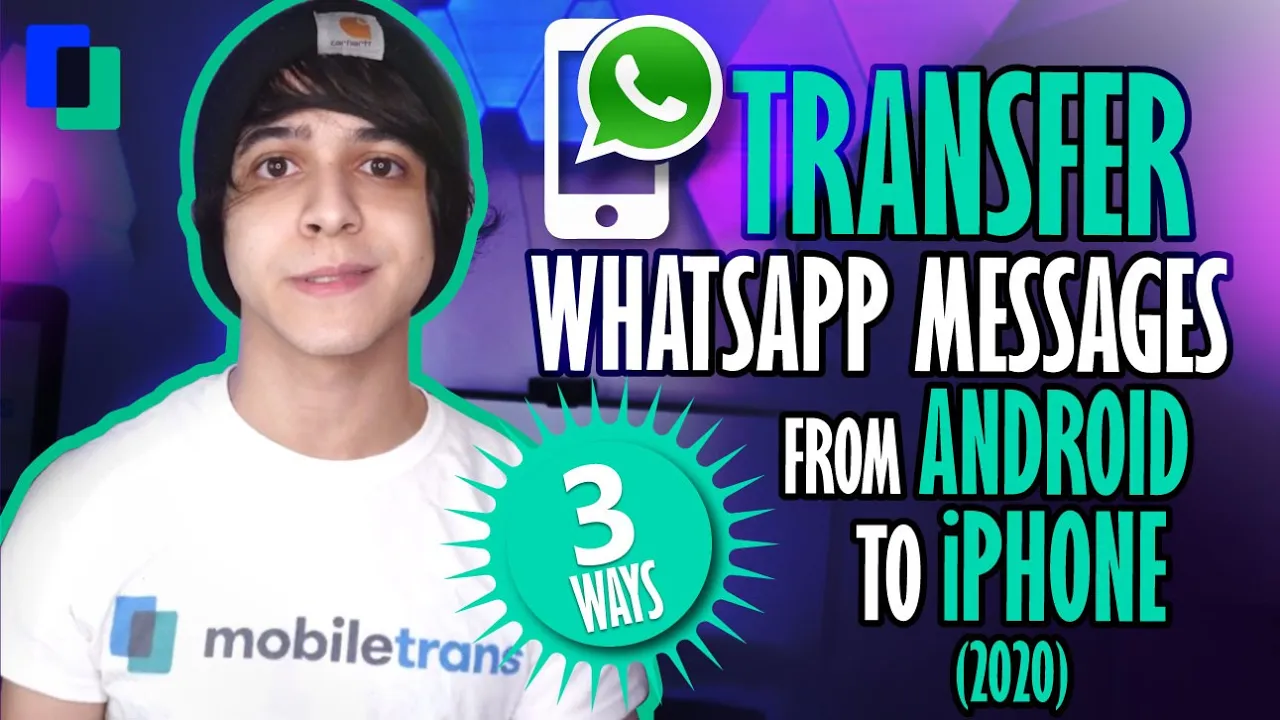 Cara Termudah Transfer Whatsapp Dari IOS & ANDROID | Drfone Whatsapp Transfer. 