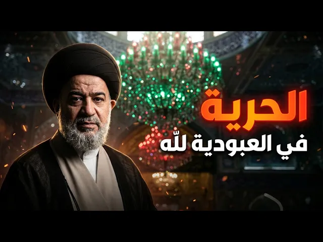 ⁣أعلى مراتب الحرية هي أن تكون عبداً لله وحده! | السيد احمد الصافي