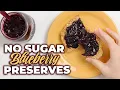 Make BLUEBERRY JAM Without Sugar