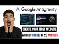 Google Antigravity IDE Tutorial Build a Website with One Prompt Using Vibe Coding Abhishek Boad