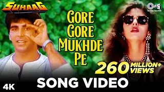 gore gore mukhde pe kala kala chasma song akshay kumar suhaag 90s songs udit narayan alka